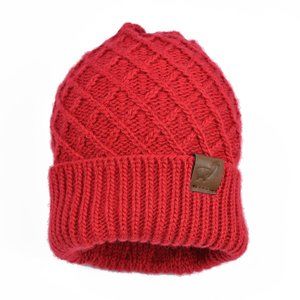 Genuine Baby Alpaca Double Knit Beanie Casual Hat